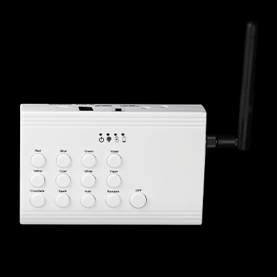 How do LED bracelets light up your event? 2 Button controller