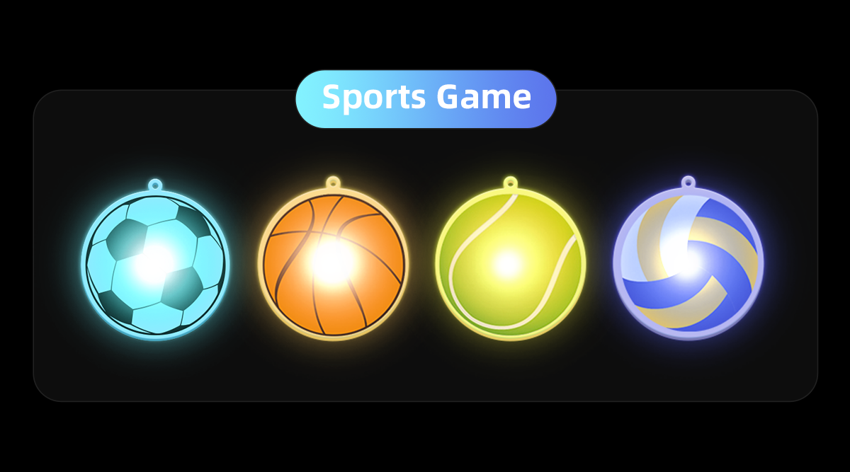sports LED lanyard